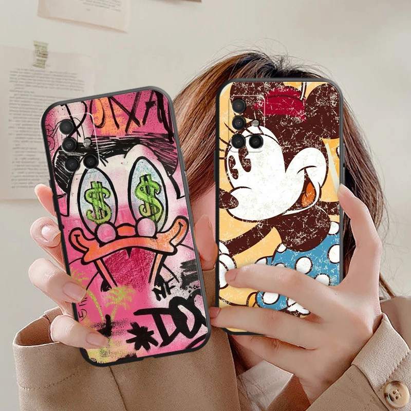 

Disney Phone Cases For Samsung S20 FE S20 S8 Plus S9 Plus S10 S10E S10 Lite M11 M12 S21 Ultra Smartphone Coque ShockProof