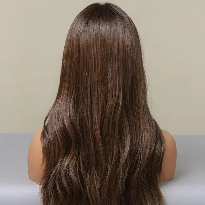 Выделите блондинку 24 дюйма Объемная волна Бесклеевые длинные 5x5 шелковая основа