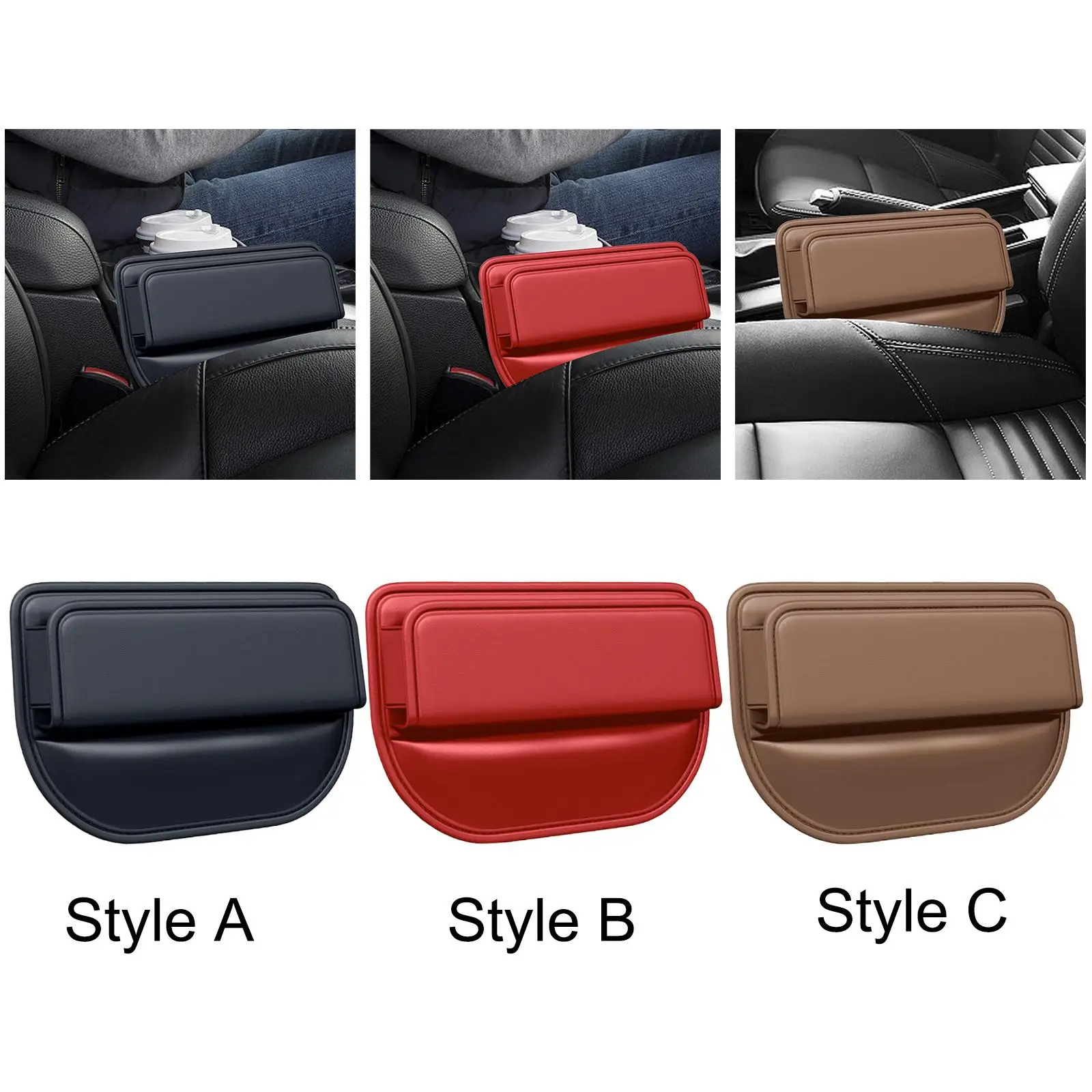 Универсальный автомобильный заполнитель карман для хранения искусственная кожа