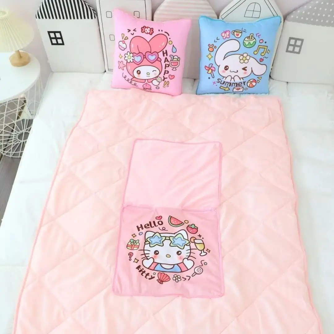 Мультяшная плюшевая подушка Хелло Китти из аниме полакко летнее одеяло