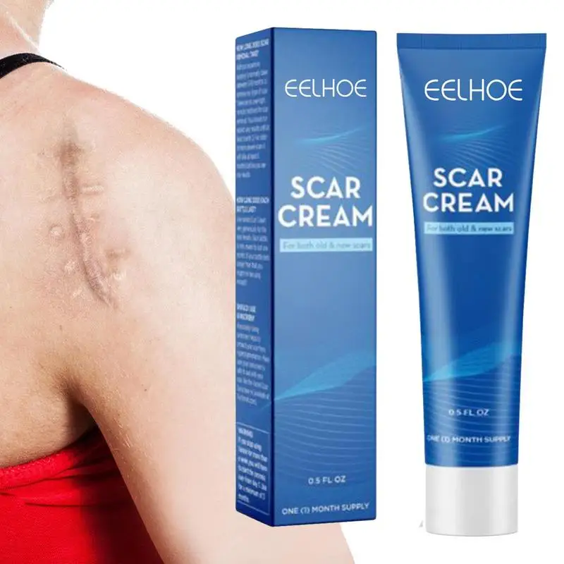 

Scar Removal Gel 30g Stretch Marks Burn Acne Spots Surgical Repair Herbal Cream Reduces Appearance Of Old & New Scars