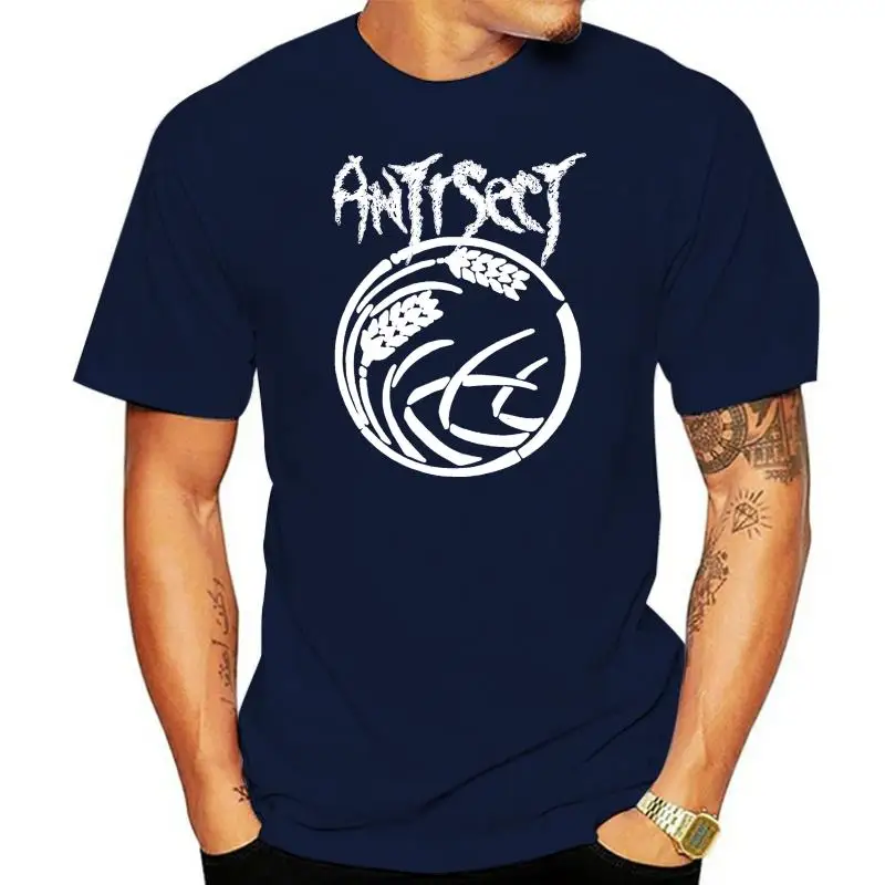 Anti Sect Wheat Logo Rare Shirt Punk Crust Amebix Dri Short Sleeve Round Neck T Promotion 033998 |