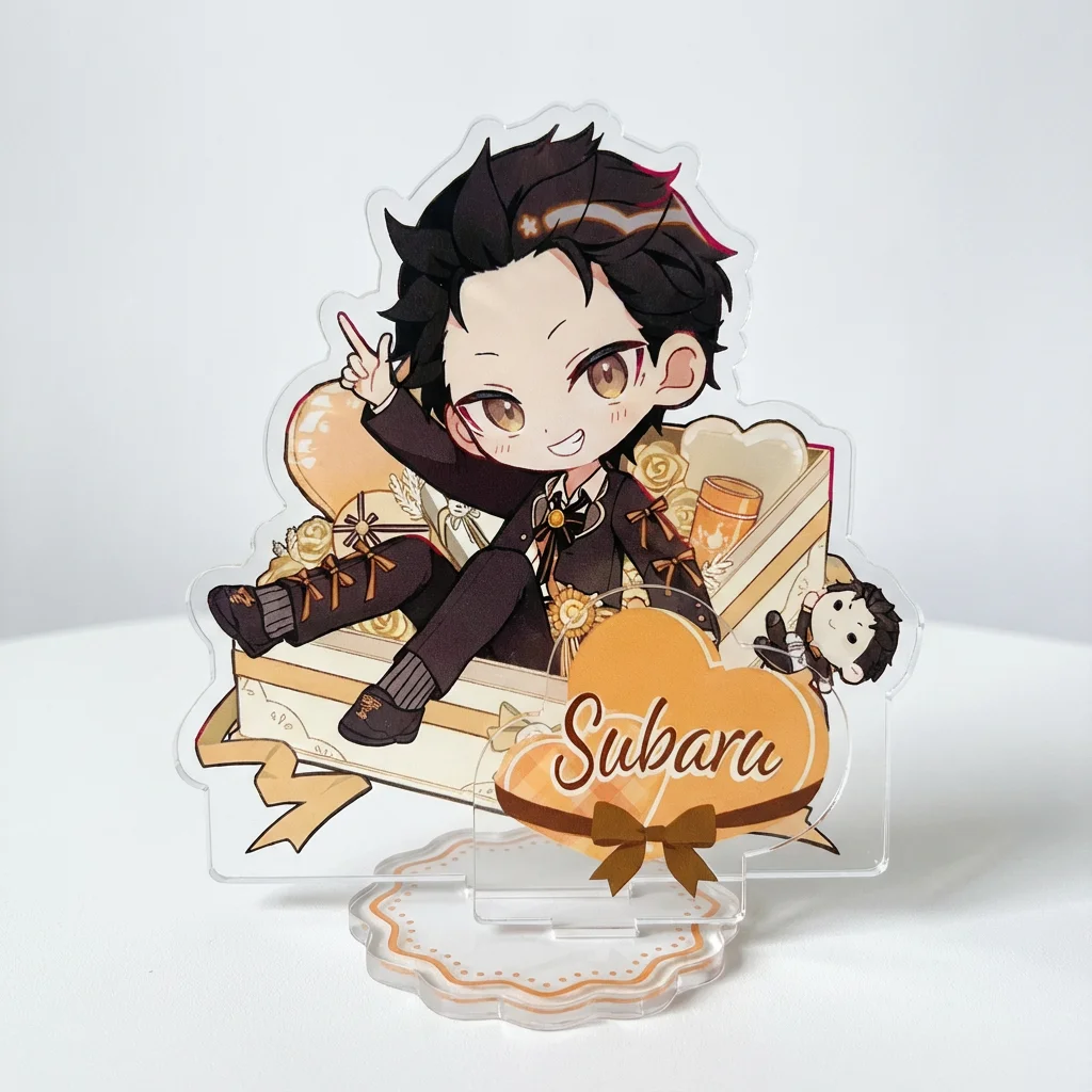 Фото Аниме Re: zero-starting Life In Another World- Kara Hajimeru Isekai Seikatsu Модель Фигурка Орнамент 10 см Акриловая подставка Подарки №5