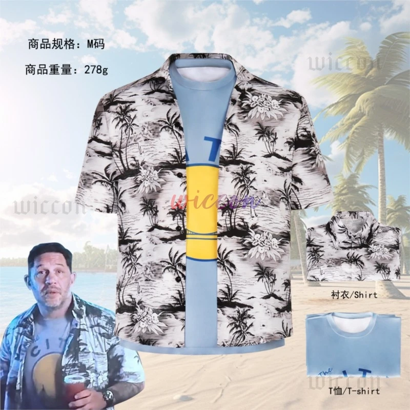 Эдди Брок Косплей Мужская Фантазия Футболка с принтом Пальто Кино Венеры