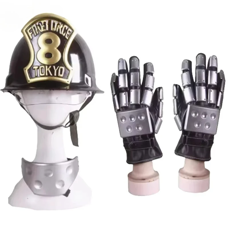 Костюм Shinra Kusakabe пальто брюки куртки Fire Force аниме карнавальный костюм Enen no Shouboutai