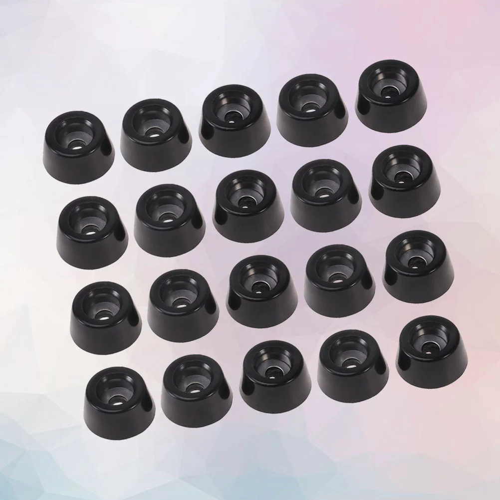 

20 PCS Silicone Chair Leg Covers Wood Floor Protectors Furniture Anti-scratch Feet