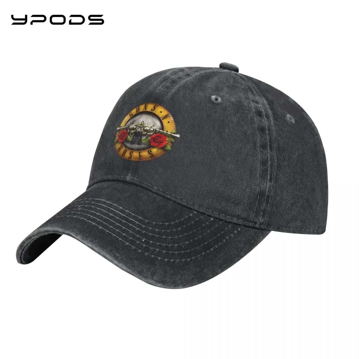 Guns N Roses-Gorras de béisbol para hombre y mujer, sombreros de papá de algodón lavado Vintage, estampado, Snapback, sombrero