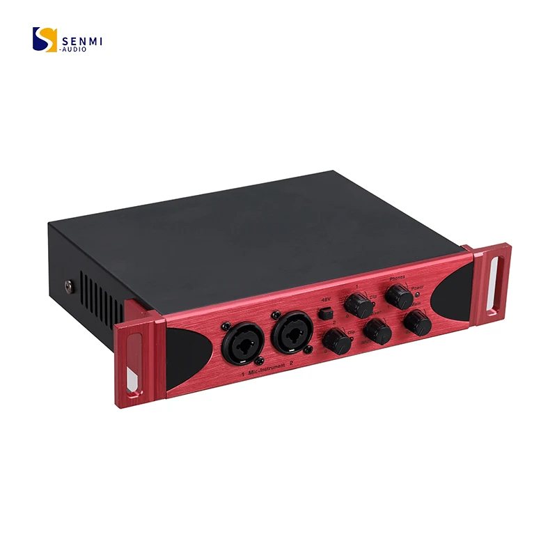 

SUM-RT-2 Professional theatre system 2 ch USB sound card professional audiobox