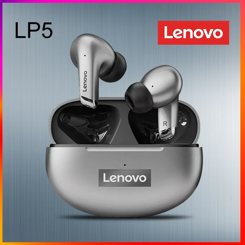 

Оригинальные беспроводные Bluetooth-наушники Lenovo LP5, Hi-Fi музыкальные наушники с микрофоном, наушники, спортивная водонепроницаемая гарнитура 2022...