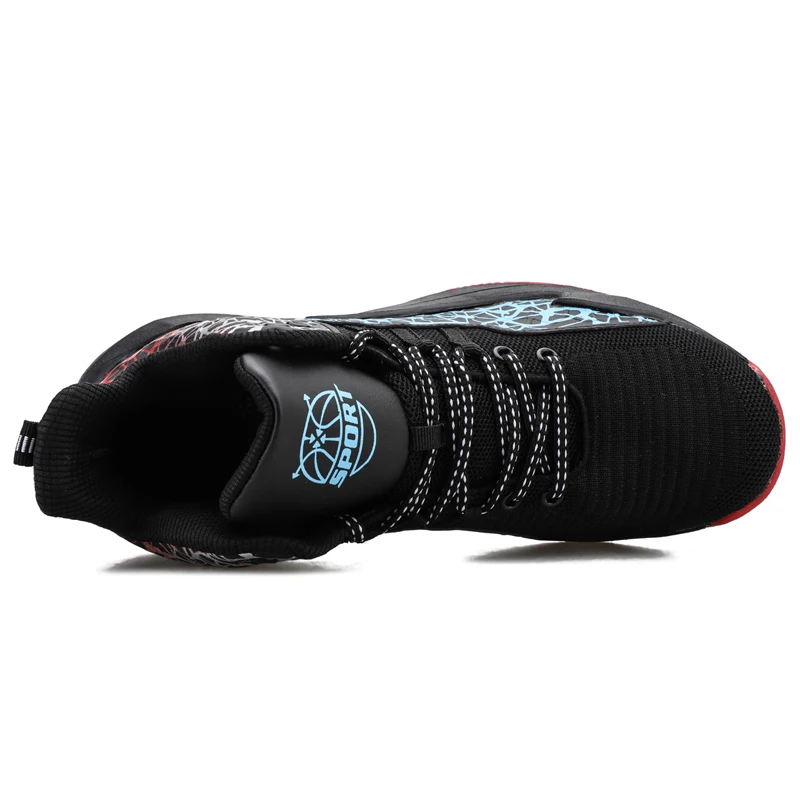 New Boys Brand Basketball Shoes for Kids Sneakers Thick Sole Non-slip Children Sports Shoes Child Boy Girl Shoes Basket Enfant