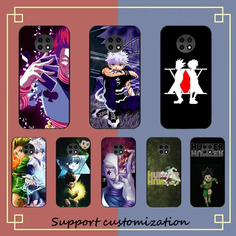 

Anime Hunter X Hunters Phone Case for Redmi 5 6 7 8 9 A 5plus K20 4X S2 GO 6 K30 pro