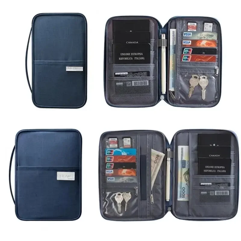 

Organizer Travel Passport Bag Cardholder Document Document Travel Family Holder Hot Creative Waterproof Accessories Wallet Case