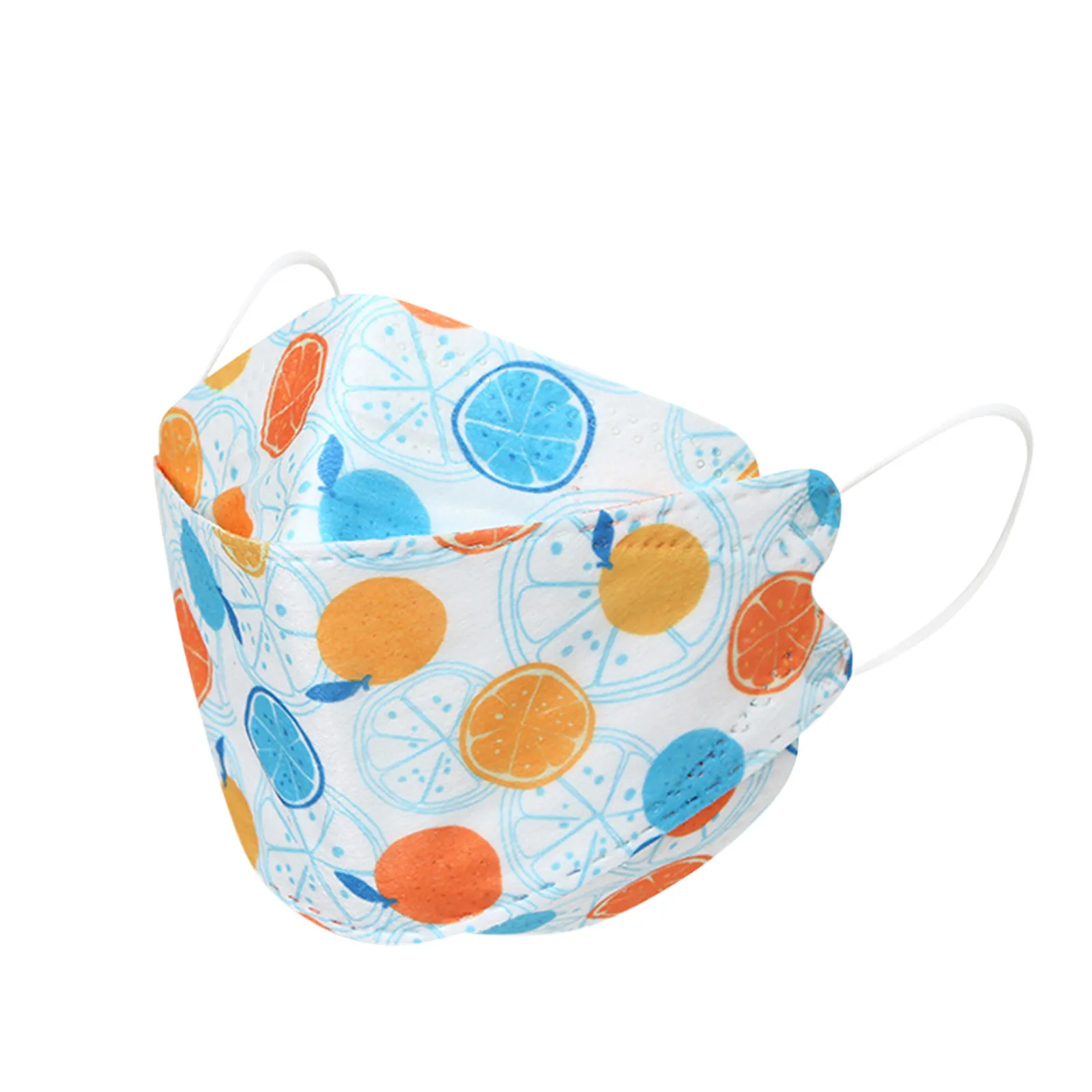 10 шт. маленькая свежая одноразовая маска для лица рыбы взрослых 4-слойная