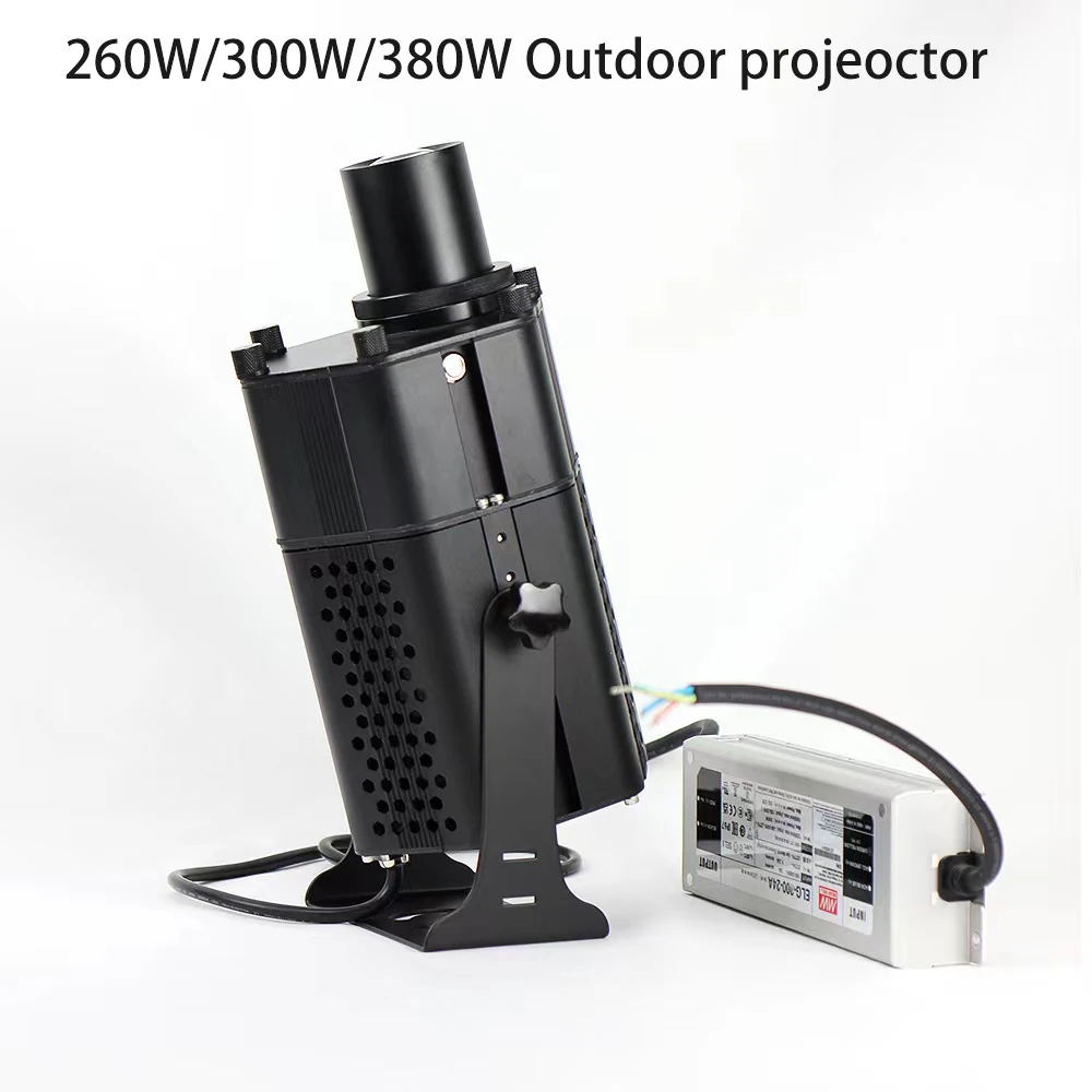 260W300W Led Logo Projector High Wattage Gobo 80 Meter Long Project Stage Professional Lighting Unit Shop Image Restaurant Mall