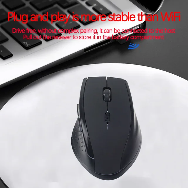 Wireless Mouse 7300G Wireless Mouse Optical Gaming Office Mouse Laptop Wireless 3