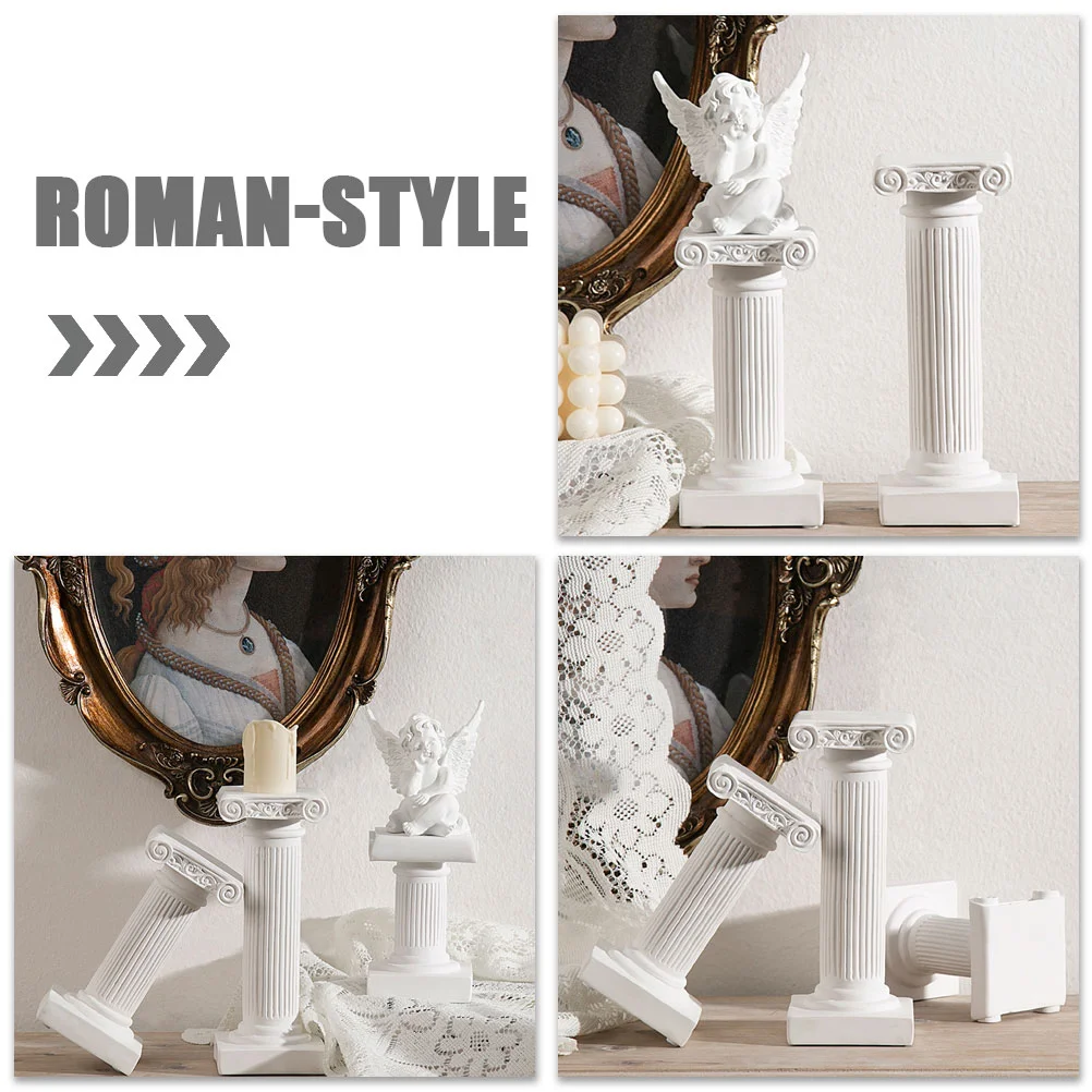 Римская колонна статуя декор для свадьбы подсвечник обеденный стол греческая