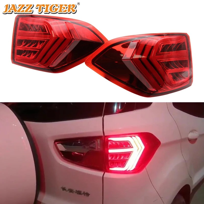 

LED Taillight For Ford Ecosport 2013 2014 2015- 2019 Auto Rear Running Lamp Brake Reverse Dynamic Turn Signal Car Tail Light