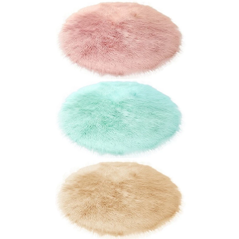 

Ultra Soft Faux Sheepskin Fur Rug Fluffy Rug For Bedroom Fuzzy Carpet