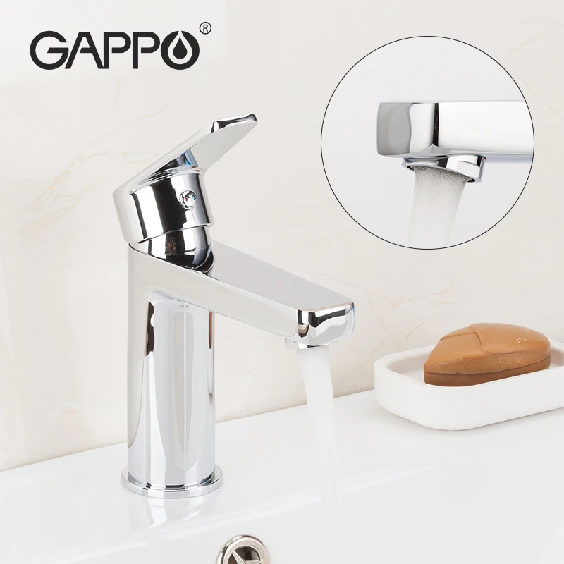 GAPPO смеситель для раковины, хромированный смеситель для ванной комнаты, кран для раковины, кран для раковины, латунный кран