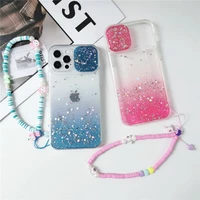 cute lens push pull protection with lanyard female soft case for iphone 11 12 13 pro max 7 8 plus xr x xs se 2020 cover fundas