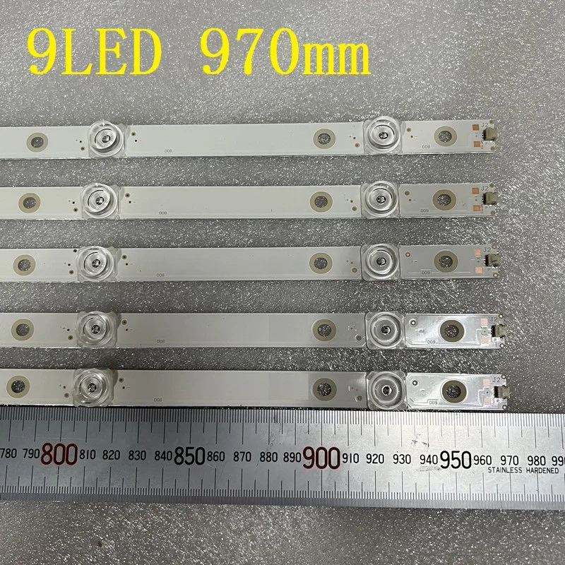 Фото Светодиодная лента для подсветки 50PUS7805 50PUS7304/12 50PUS7504 50PUS6704 50PUS6754 50PUS7354 LB GM3030 GJ0D22505X9AMB2 2 J 1 T S, 9 светодиодный одов №1