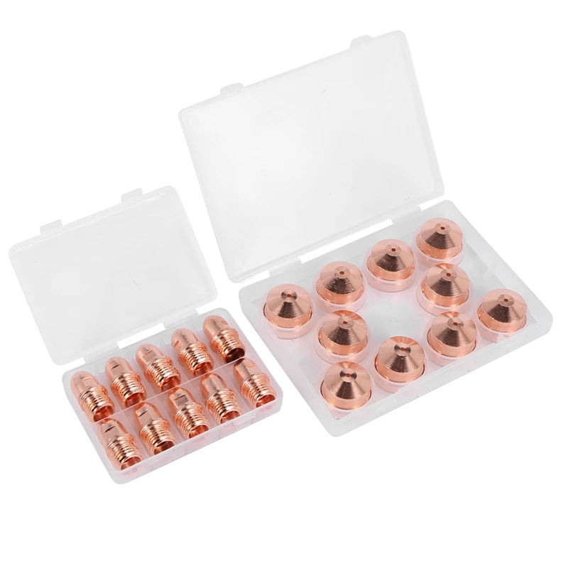 

20Pcs Electrode Nozzle 1.7Mm Plasma Cutter Torch Consumables Kit