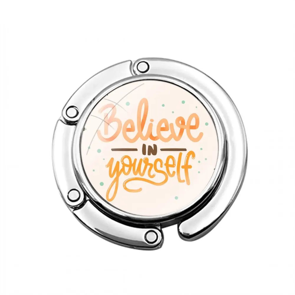 Складной крючок для кошелька женского стола сумка хранения складной