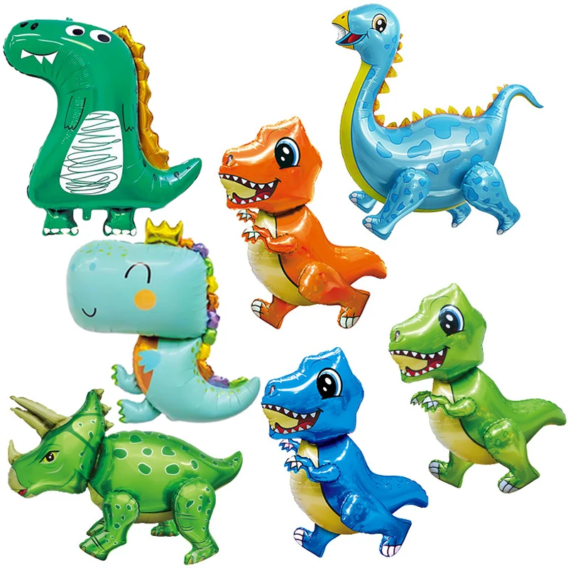 

Dinosaur Party Foil Balloons Jungle Animals Ballons Dinosaur Birthday Party Decorations Kids Jurassic Dino World Globos Supplies