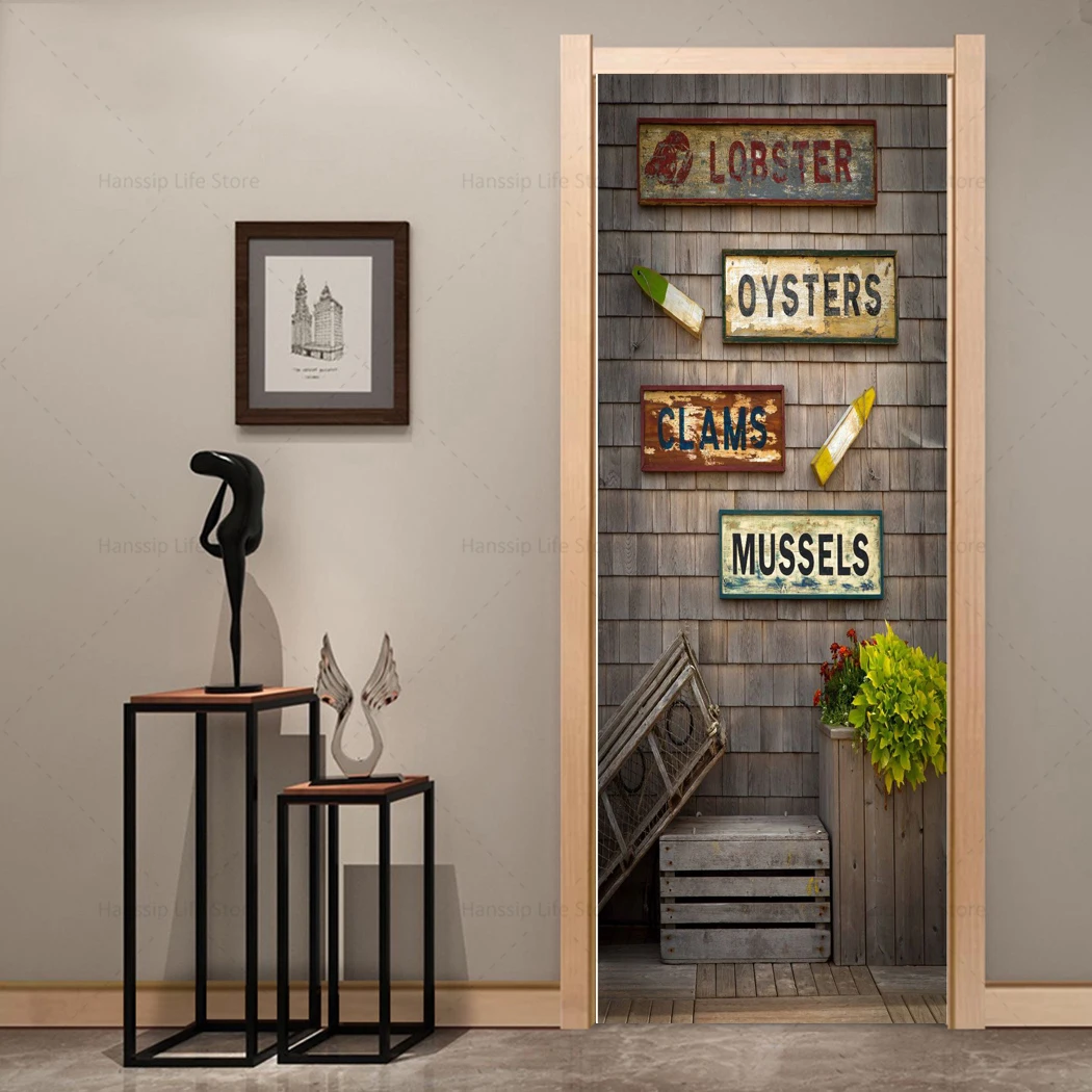 Виниловая водостойкая самоклеящаяся матовая пленка 3D для двери в реальной жизни