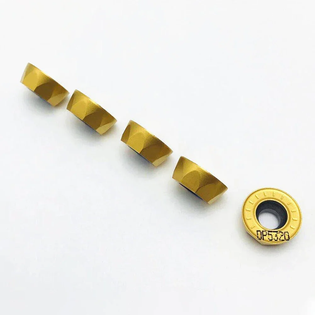 10 шт. RPMT1204-M-C DP5320 вставки R6 карбидные круглые фрезерные с ЧПУ для стали SRDPN
