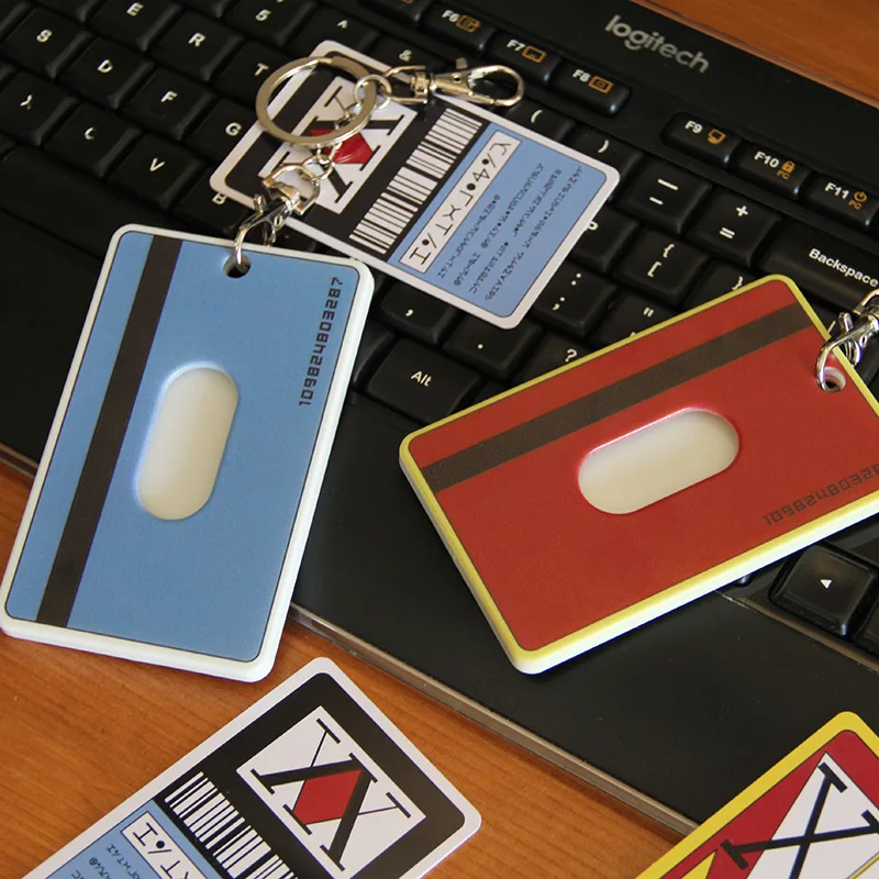 Брелок для ключей с подвеской из ПВХ косплея лицензией Hunter X