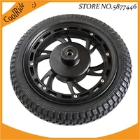 12 inch electric vehicle front wheel drum brake split hub non inflatable solid tire 12x2 125 inflatable tire e bicycle motor