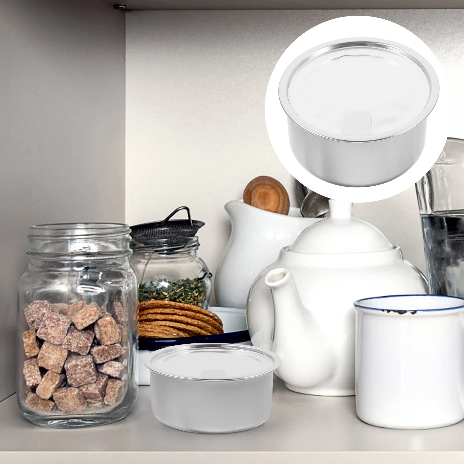 6 шт. алюминиевая коробка для банок большая банка корма домашних животных