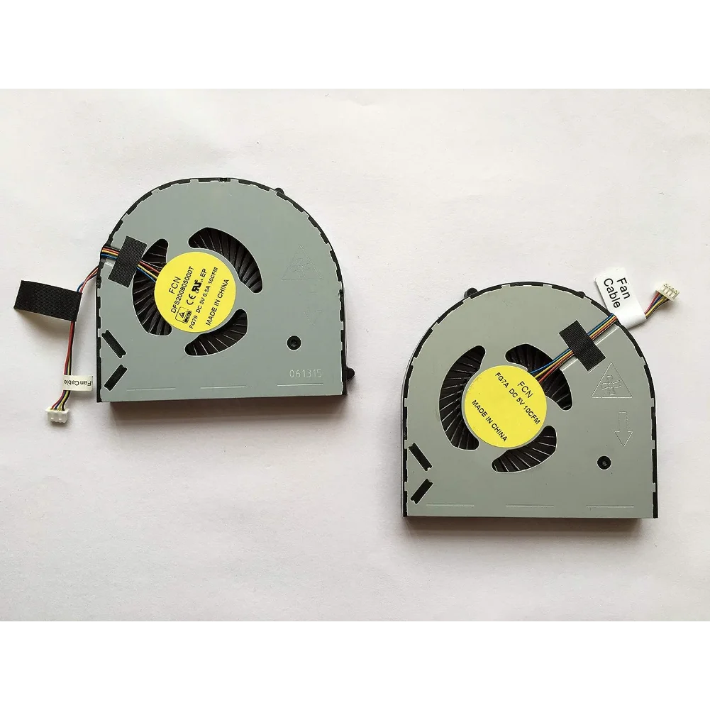 Сменный вентилятор для центрального процессора Alienware 17 R1 R2, комплект охлаждающих вентиляторов DFS200805000T FG79 FG7A, 9634N Y5VGY