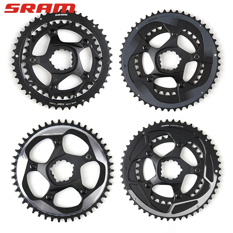 

SRAM FORCE RIVAL 11 Speed 46/36T 50/34T Chainring 110BCD с 5 болтами адаптера Chainring дорожный велосипед Crackset