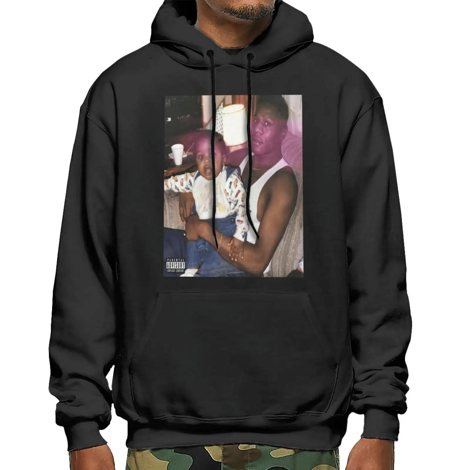 

Dababy Kirkbaby On Baby Shirt Rapper Hoodie Women's Hoodie Sweatshirt Hoodies Man Sweatshirt Women's Jacket Women's Sweatshirt