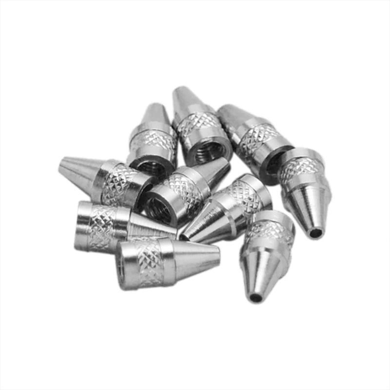 

10pcs/set 1mm 2mm Nozzle Iron Tips Metal Soldering Welding Tip For Electric Vacuum Solder Sucker/Desoldering Pump