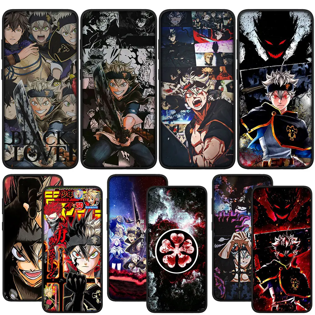 

Чехол для телефона с рисунком черного клевера из мультфильма для Realme C2, C3, C12, C25, C15, C21Y, C25Y, C21, C11, C31, C30, C33, 5, 9I, 6i, 8, 5i