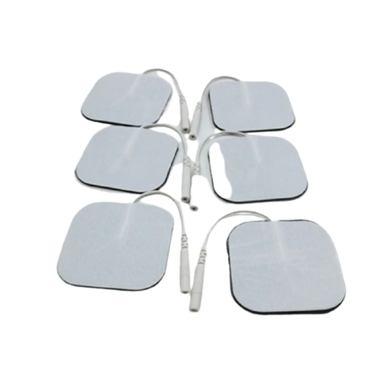 20 шт. 5 см нетканые многоразовые клейкие гелевые электродные подушечки патчи для