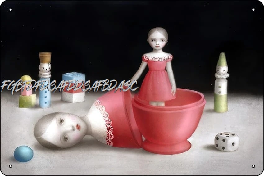 Nicolettas Inners Selfs плакат 2017 металлическая жестяная вывеска забавный домашний