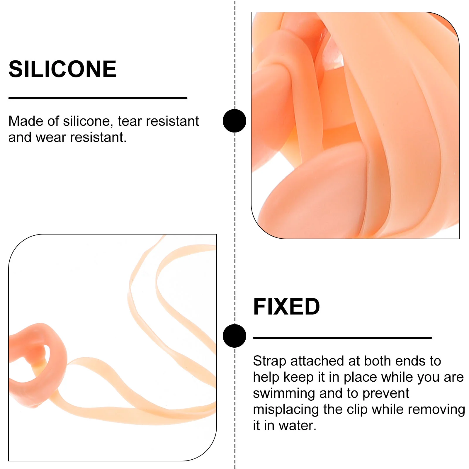 Рисунок 2 - силиконовые зажимы для носа