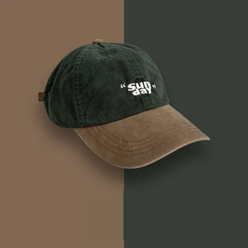 Кепка с козырьком индивидуальная уличная Ретро Спортивная мягким верхом