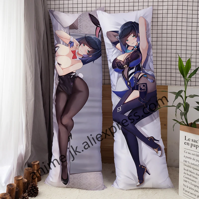 

Anime Dakimakura Genshin Impact Body Pillow Cover Case Yelan Cosplay Hugging Pillow
