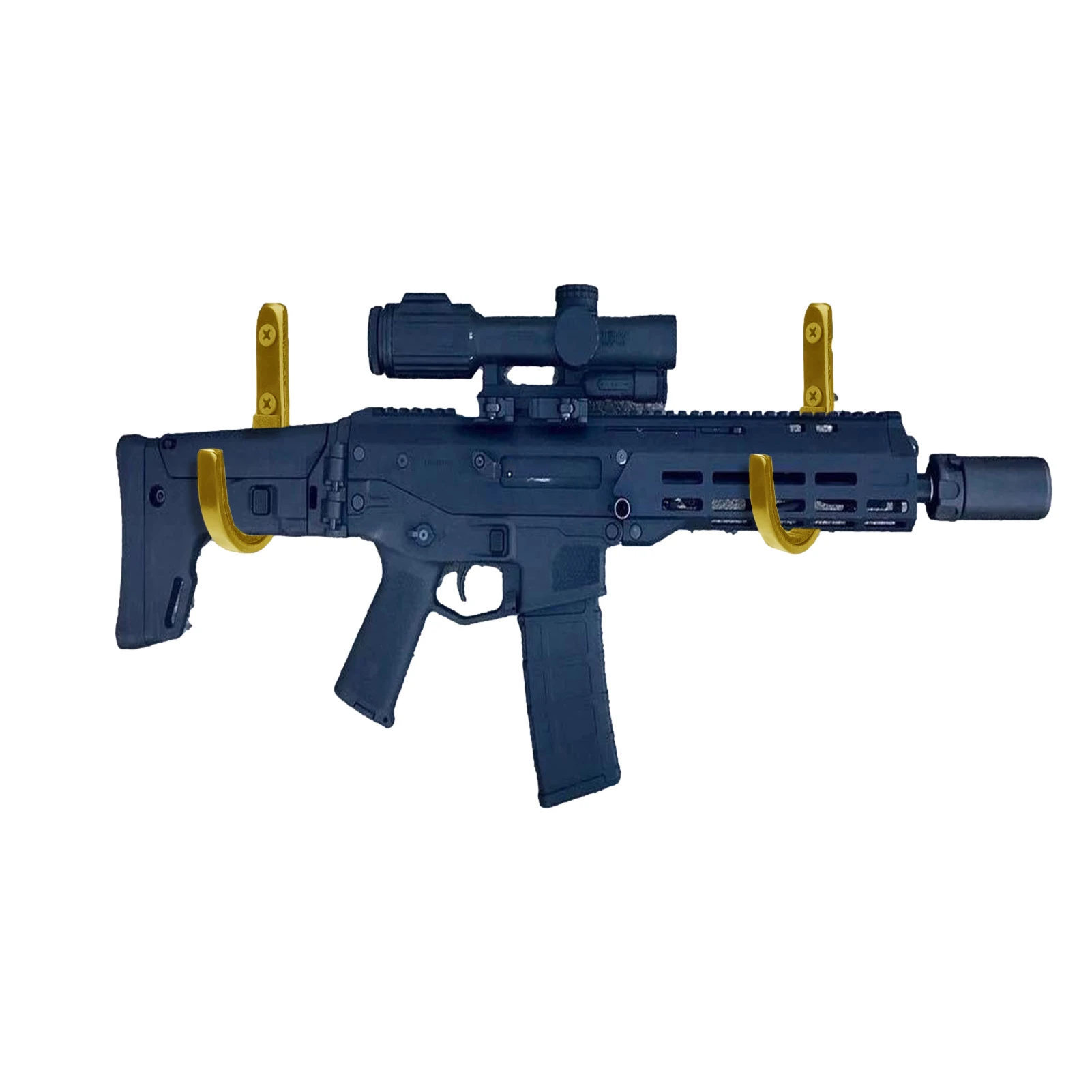 

Wall Mount Guns Racks Wall Mount Stainless Steel Storage Hangers Hook With EVA Soft Pad Hook Rack For Storaging Rifles Shotguns