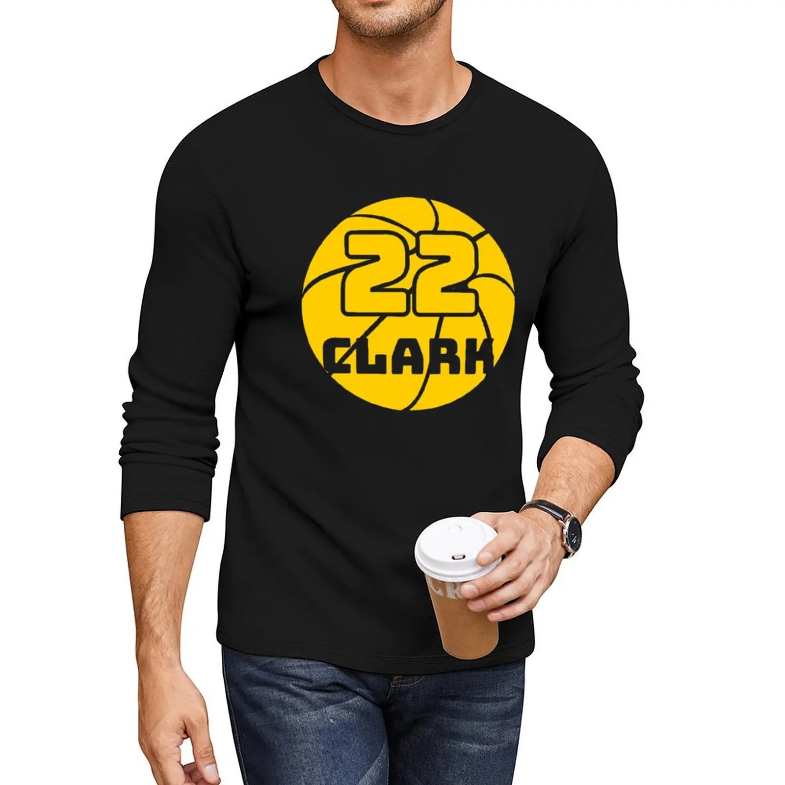 caitlin clark Long T-Shirt быстросохнущая футболка одежда для мужчин