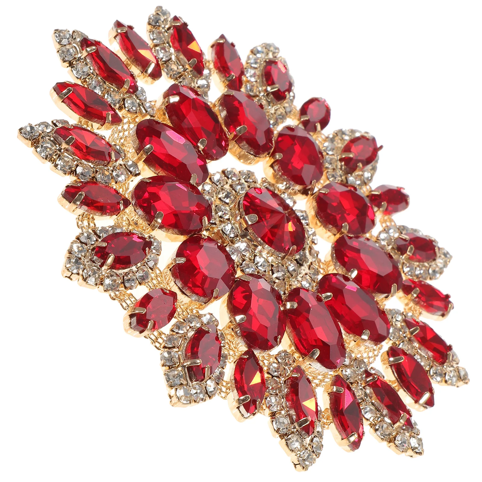 

Patch Rhinestone Applique Decorative Craft Clothes Clothing Crystal Patches Diy Iron Brooch Decor Garment Girl Designer Cloth