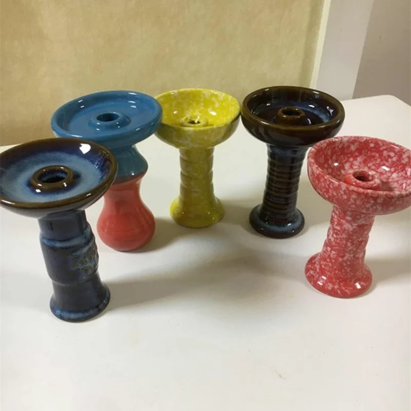 

Various Classic Design Ceramic Hookah Tobacco Bowl Single Hole Shisha Chicha Head Charcoal Holder Narguile Sheesha Accessories