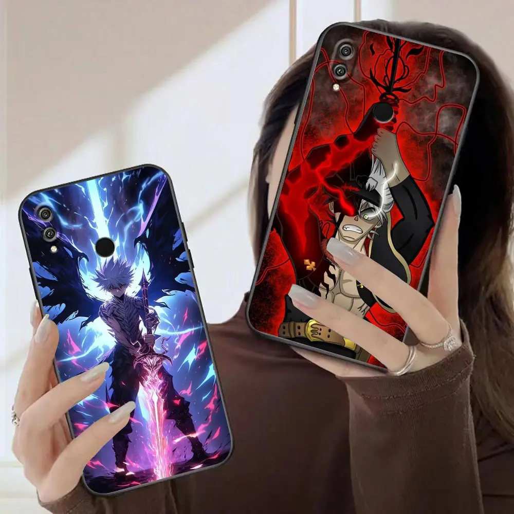 

Black Clover As Asta Phone Case For Honor X40 X30 X20 X10 X9 X9A X8 X7 V40 V30 V20 V10 Magic 3 4 5 Case Shell Funda Capa Coque