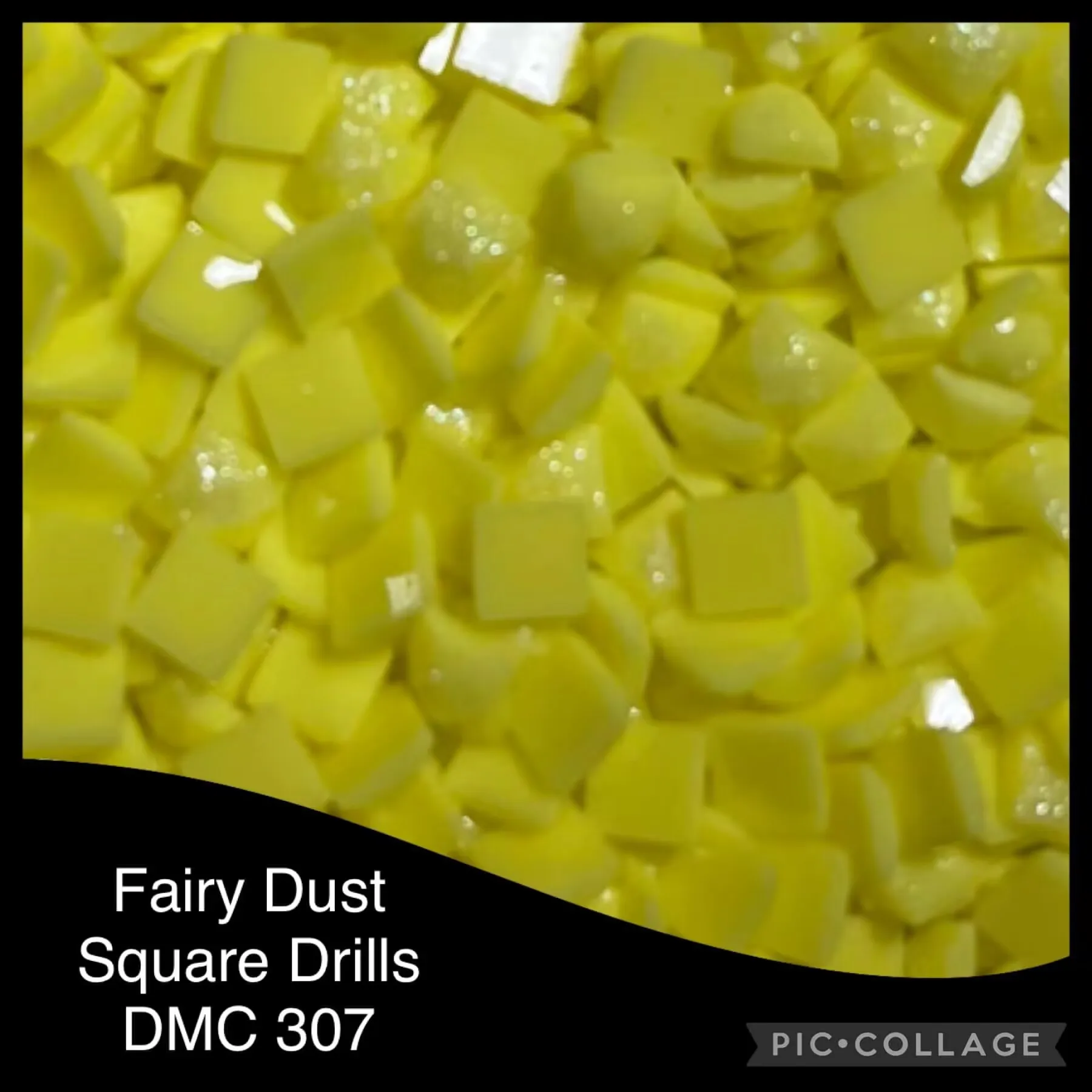 Сказочная пыль квадратная Бриллиантовая вышивка цветная мозаика блестящая