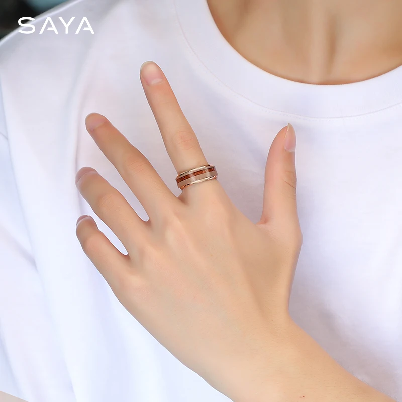 Tungsten Carbide Rings for Men Inlay Hawaiian Wood Fashion Engagement Wedding Bands Anniversary Jewelry Gift,Free Shipping